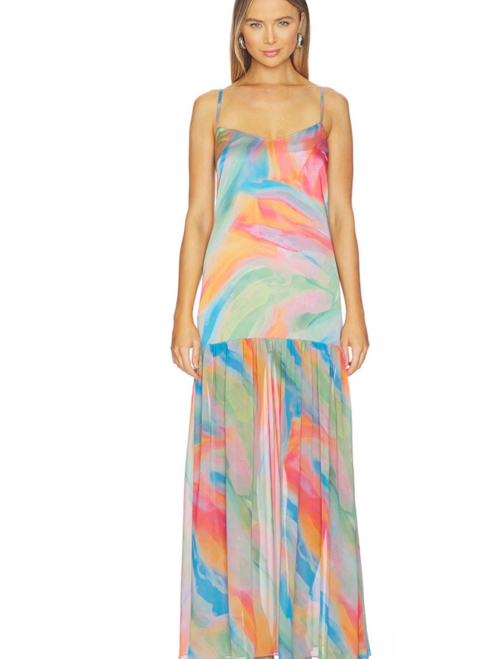 NWOT Show me your mumu Dahlia maxi dress in colorful canvas! Size S 

NOT SCARF!